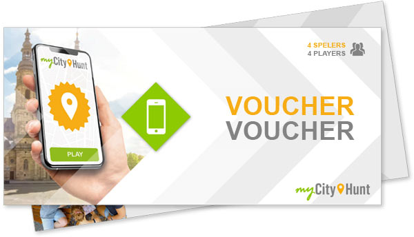 myCityHunt vouchers zijn het perfecte cadeau voor veel gelegenheden!